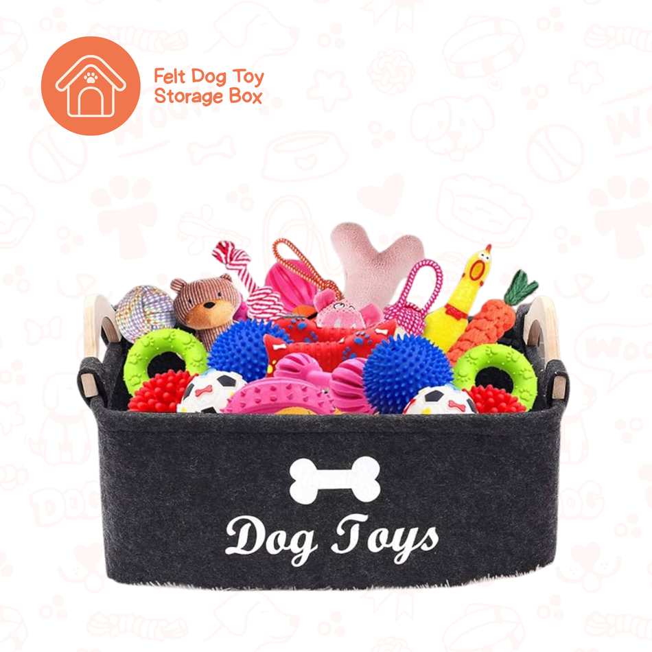 Felt Toy Storage Box