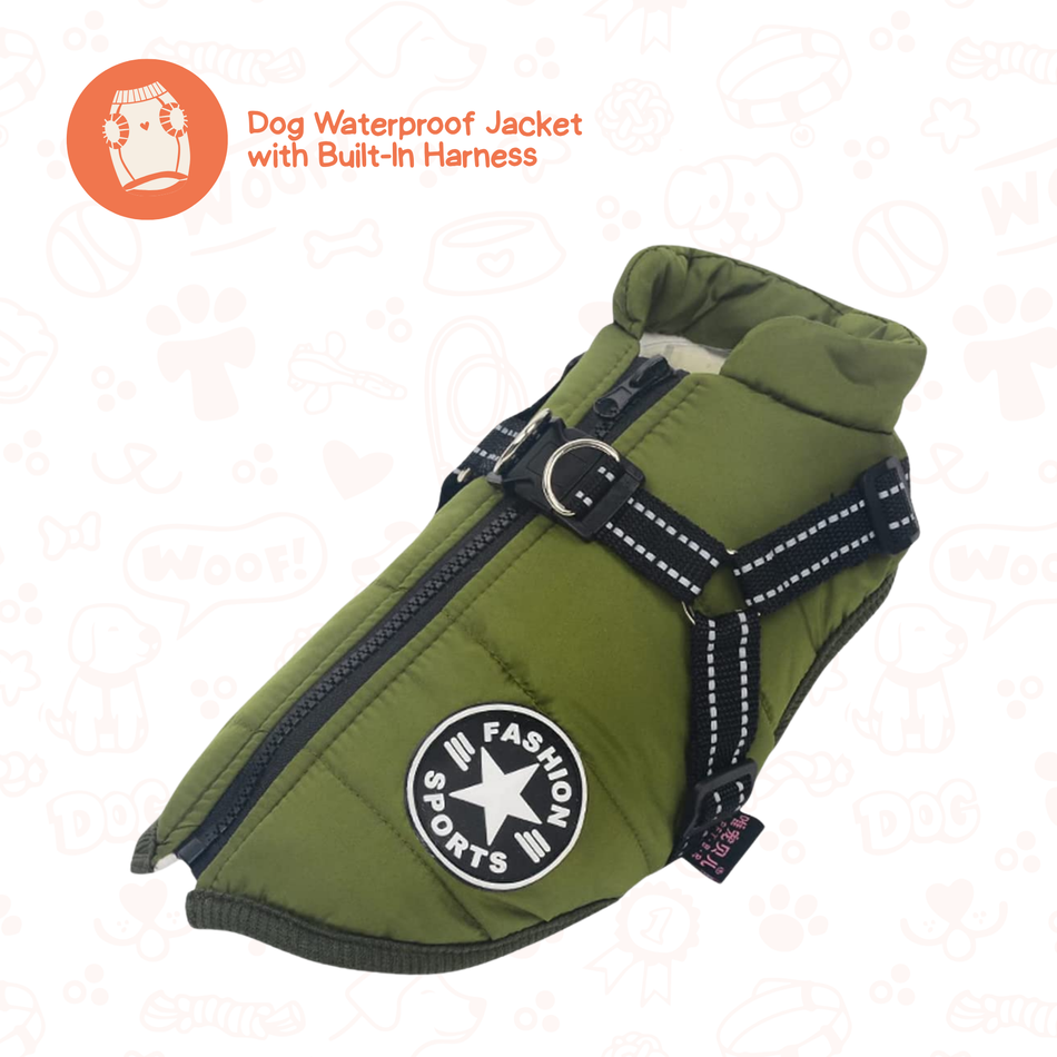 All-in-One Waterproof Jacket Harness