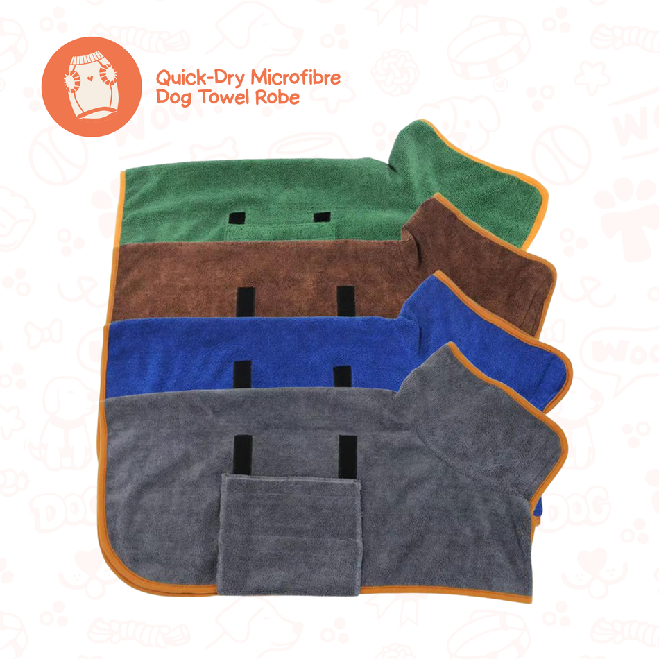 Quick-Dry Drying Towel Robe