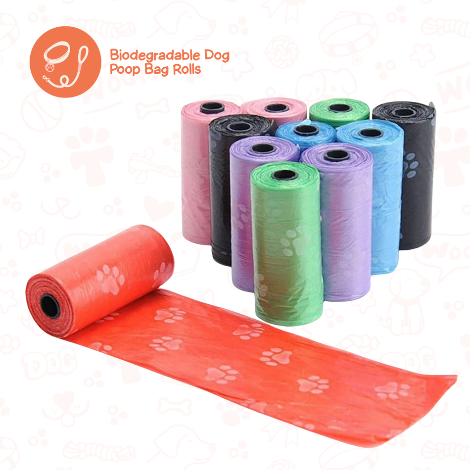 Biodegradable Poop Bag Rolls