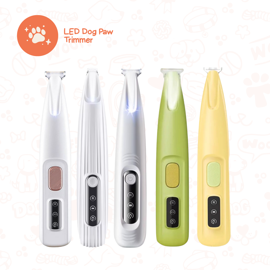 Quiet LED Paw Trimmer