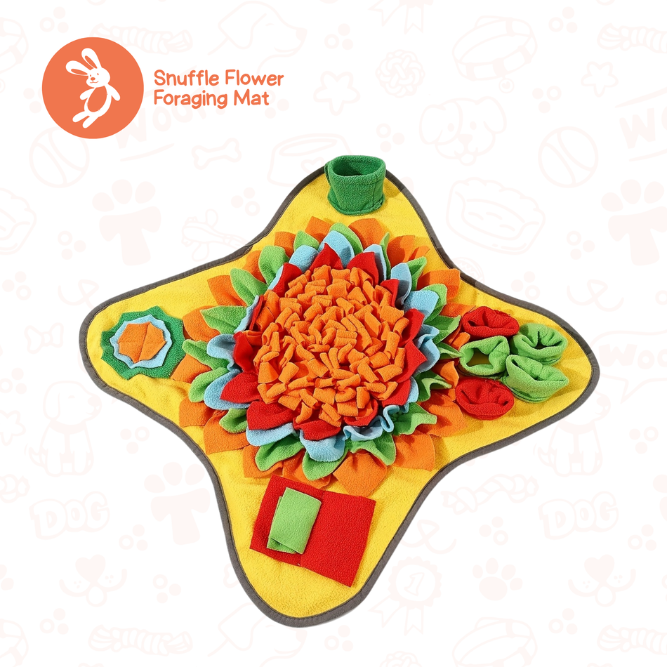 Snuffle Flower Enrichment Mat