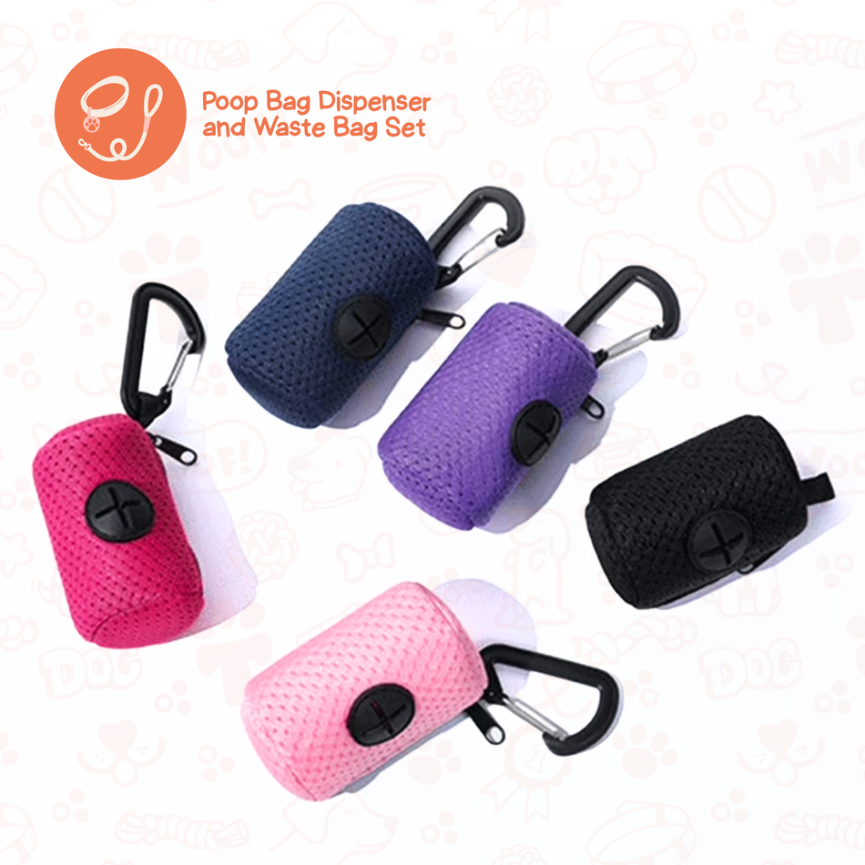 Mesh Dog Poop Bag Holder